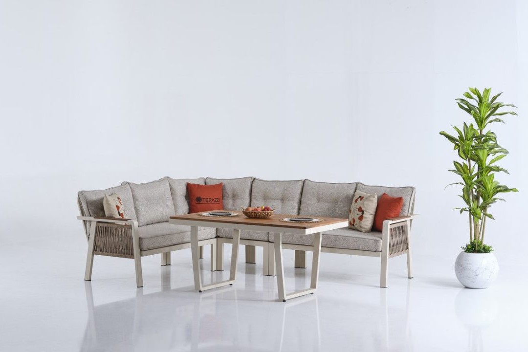 Artemis Plus Köşe U Ayak Ireco Sehpalı Köşe Takımı