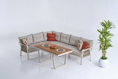 Artemis Plus Köşe U Ayak Ireco Sehpalı Köşe Takımı