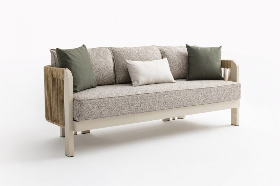 Atlas 3-1-1 Cam Sehpalı Oturma Grubu