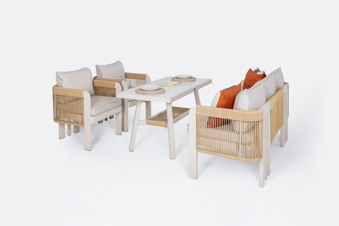 Atlas Midi 3-1-1 Seramik Sehpalı Oturma Grubu