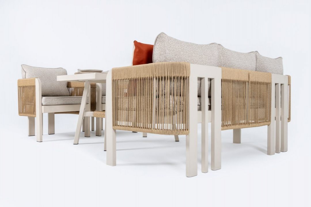 Atlas Midi 3-1-1 Seramik Sehpalı Oturma Grubu