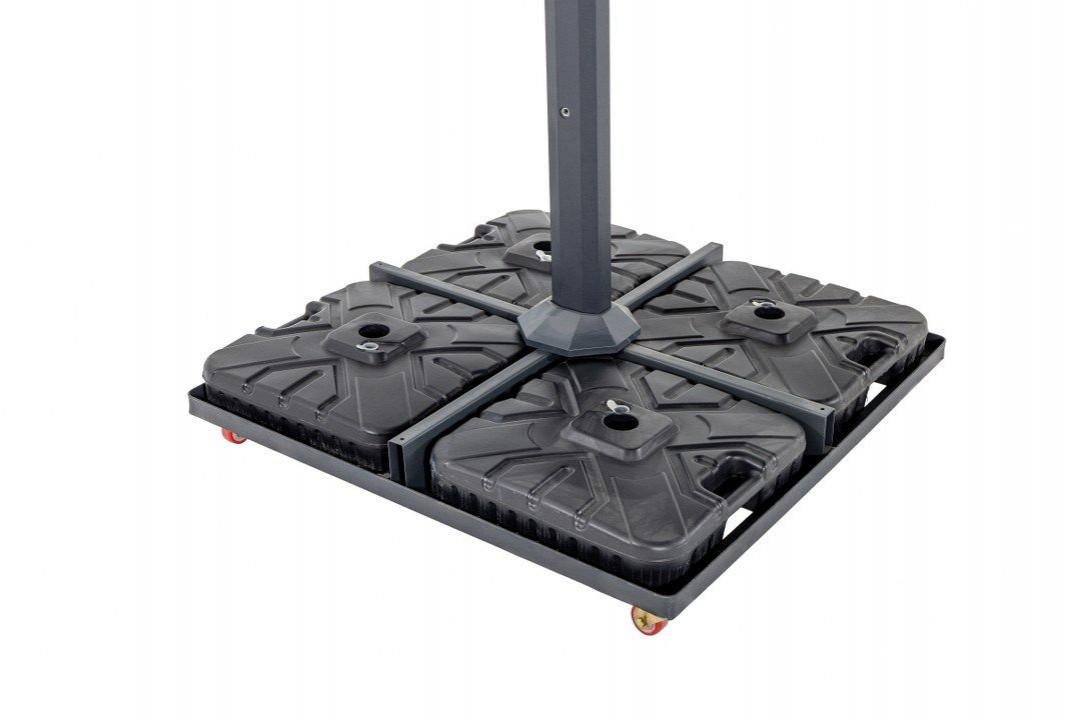 İbiza Antrasit Şemsiye 3X4M İbiza Antrasit Şemsiye 3X4M