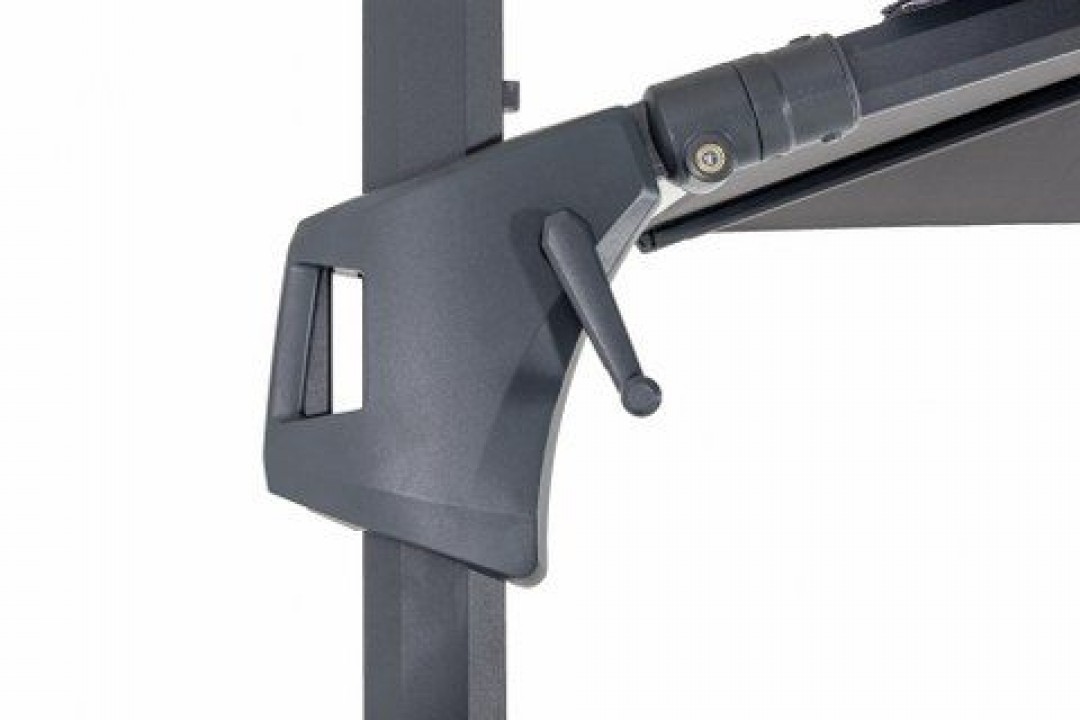 İbiza Antrasit Şemsiye 3X4M İbiza Antrasit Şemsiye 3X4M