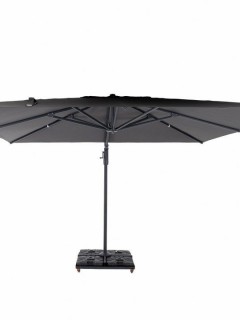 İbiza Antrasit Şemsiye 3X4M
