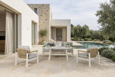 Astoria 3-1-1 Cam Sehpalı Oturma Grubu