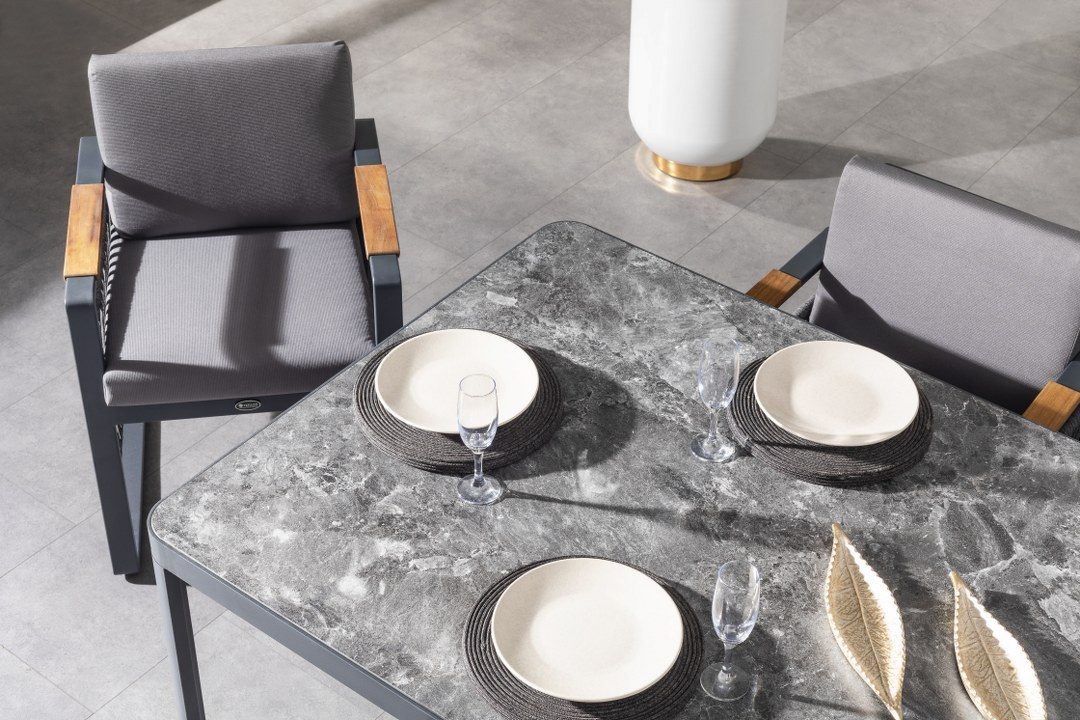 Argos Ireco Tablalı {100x200x75} Yemek Masa Takımı