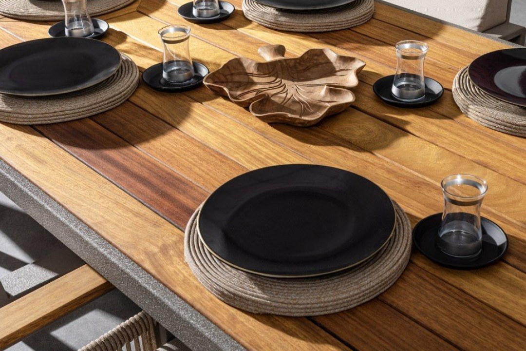 Argos Ireco Tablalı {100x200x75} Yemek Masa Takımı