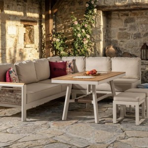 Venedik Ireco Sehpalı Köşe Takımı + 2 Teklif Puf