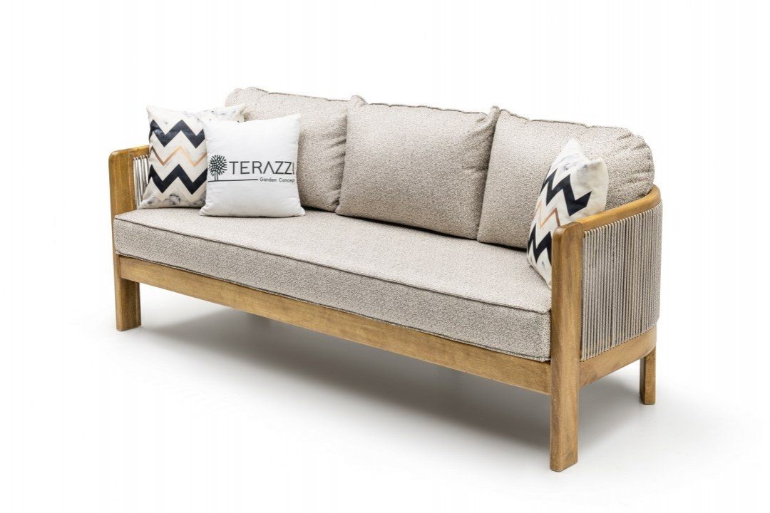 Ares Wood 3-1-1 Sehpalı Oturma Grubu